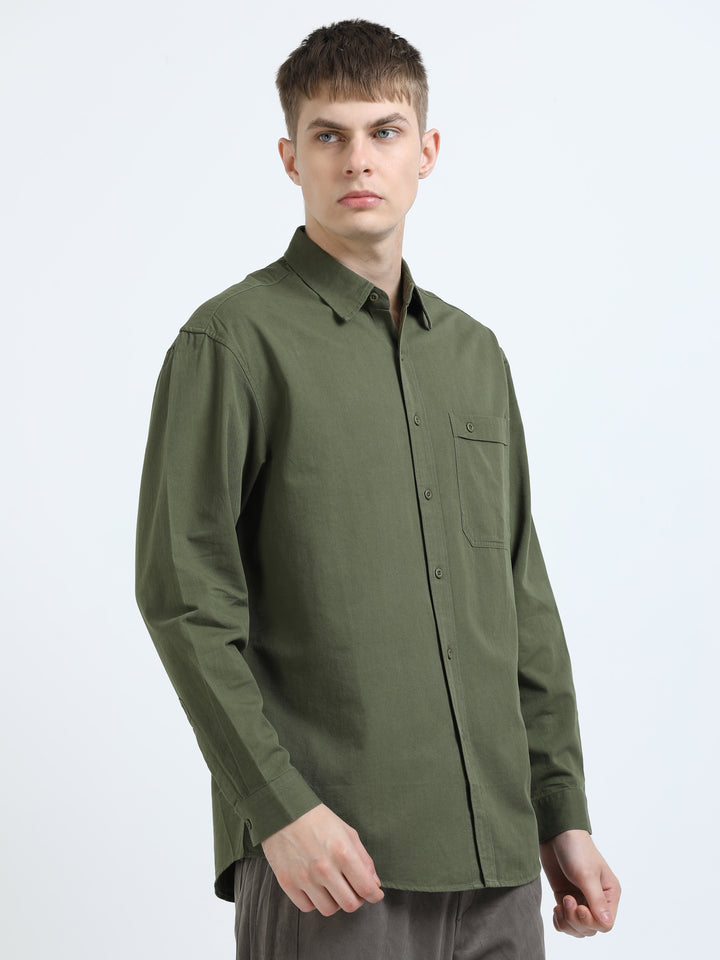 Essential Signature Long Sleeve Shirt