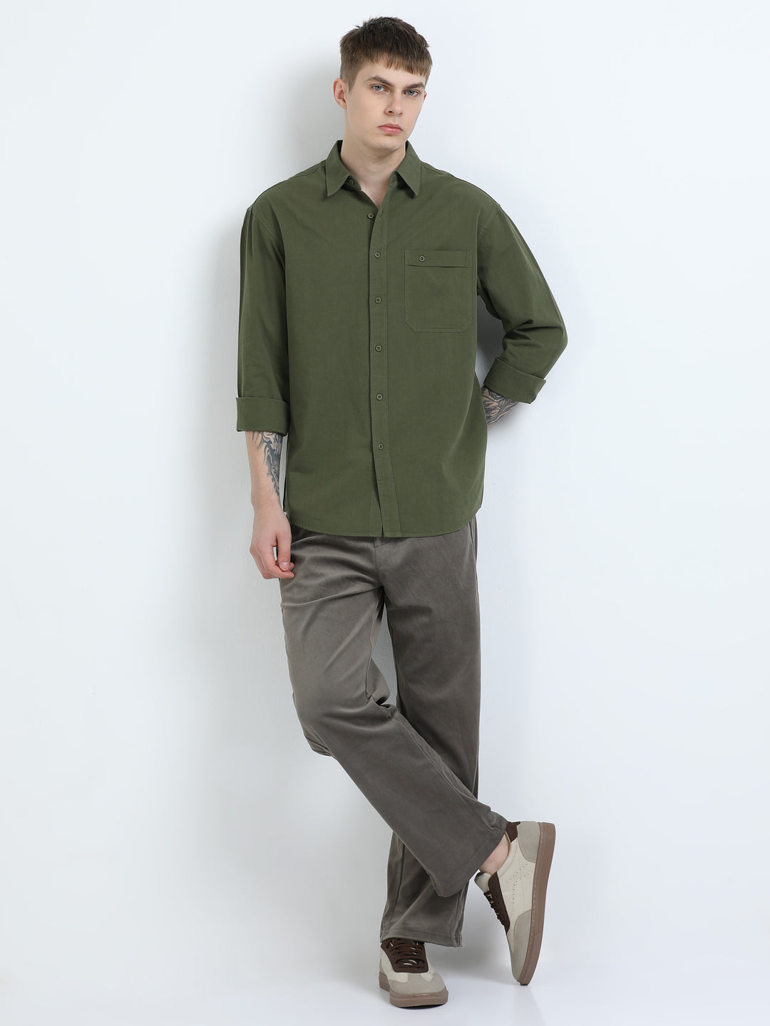 Essential Signature Long Sleeve Shirt