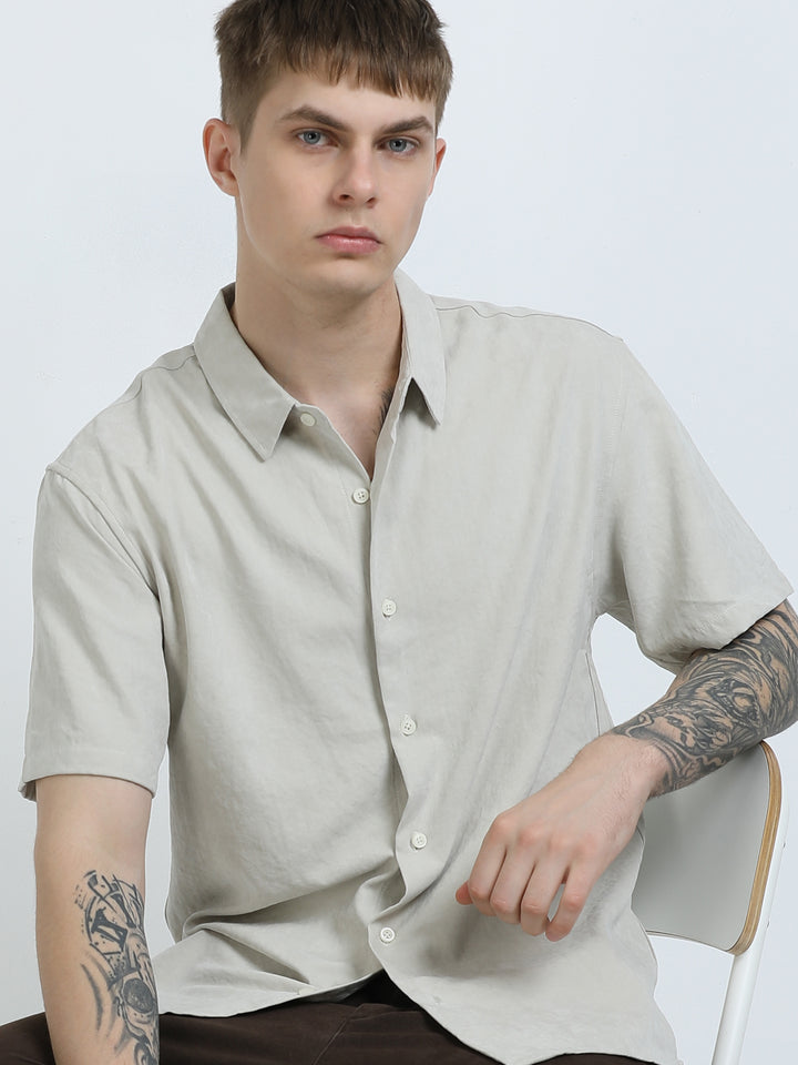 Cotton Short-Sleeve Resort Shirt