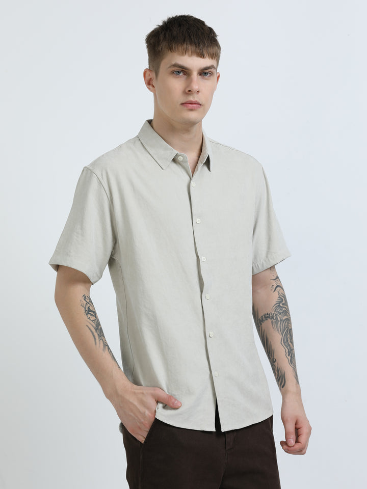 Cotton Short-Sleeve Resort Shirt