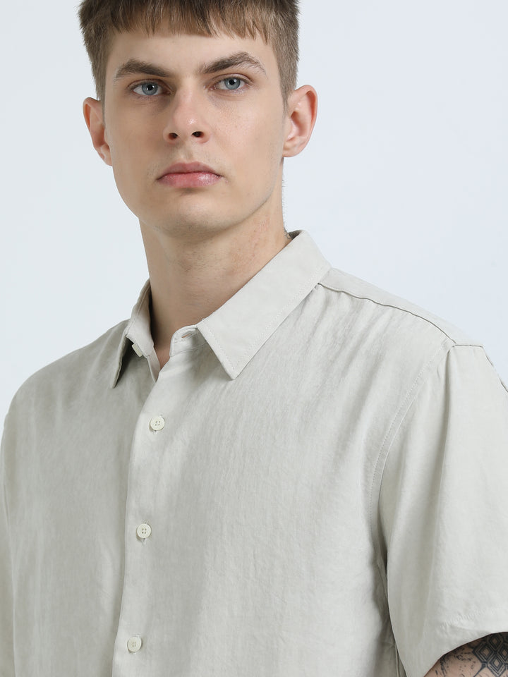 Cotton Short-Sleeve Resort Shirt