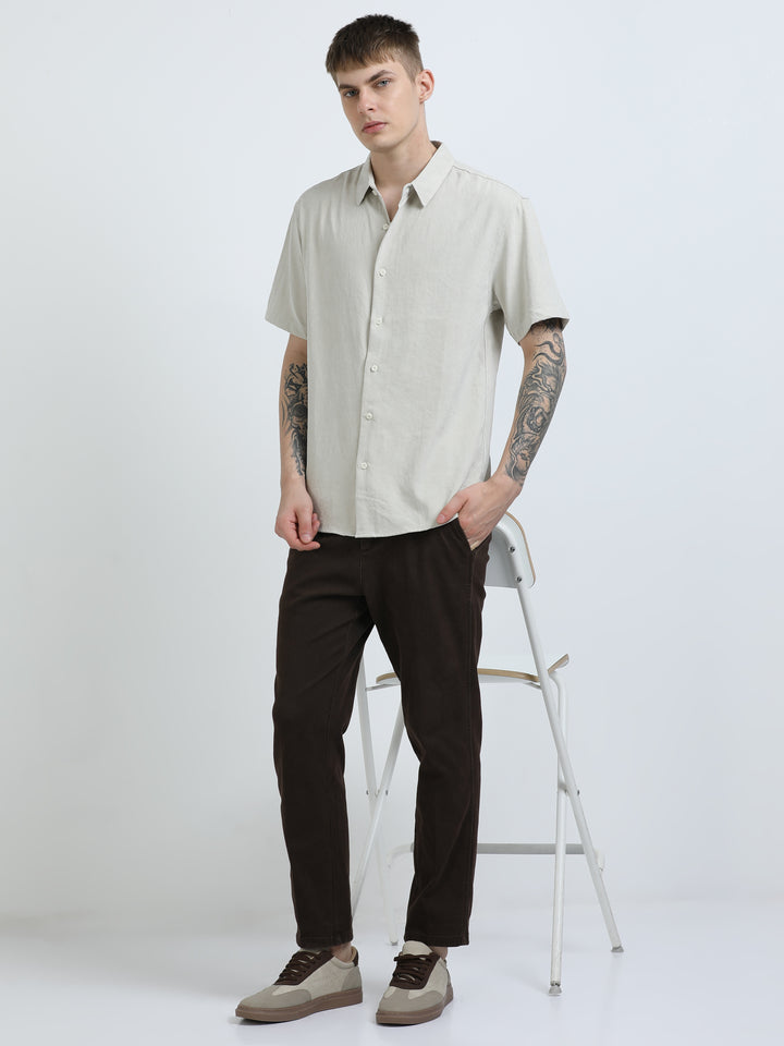 Cotton Short-Sleeve Resort Shirt