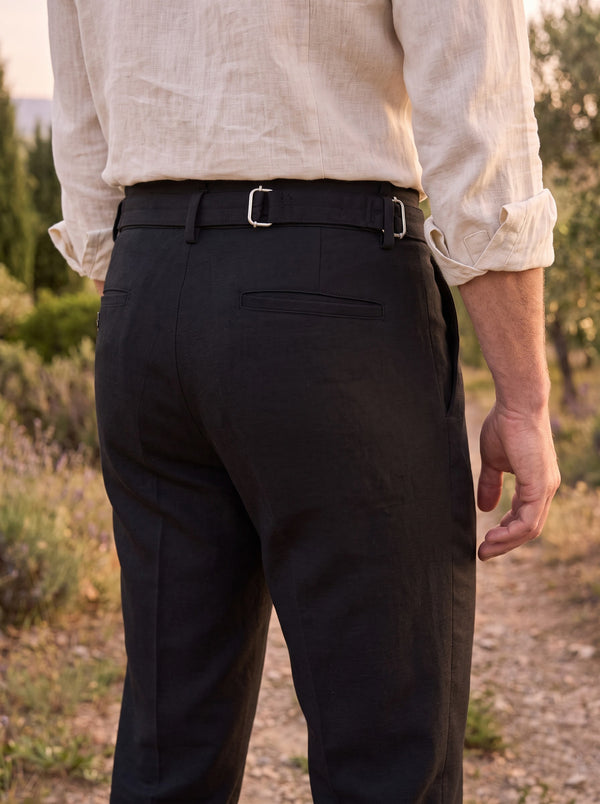 The Arden Premium Tailored Trouser – Nero