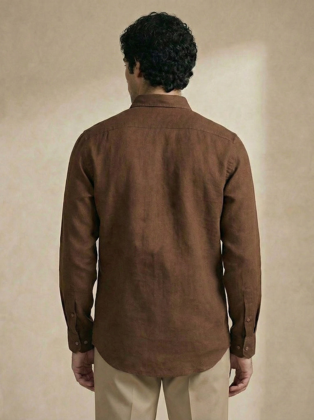 Sorello Linen Shirt – Cocoa Brown