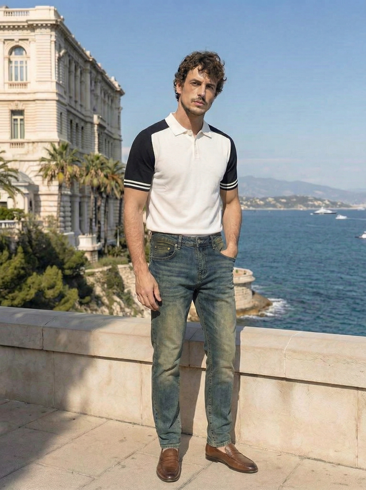Avelon Slim Denim – Olive Stone Wash
