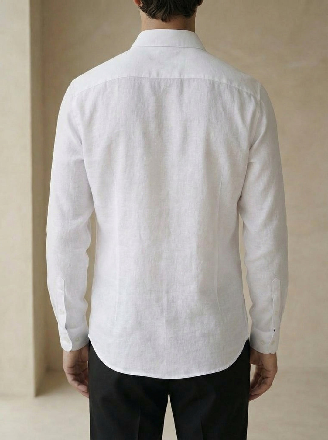 Sorello Linen Shirt – Pure White