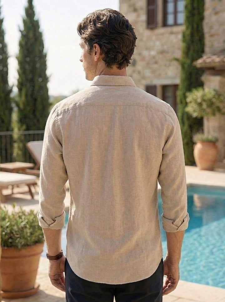 Sorello Linen Shirt – Warm Sand