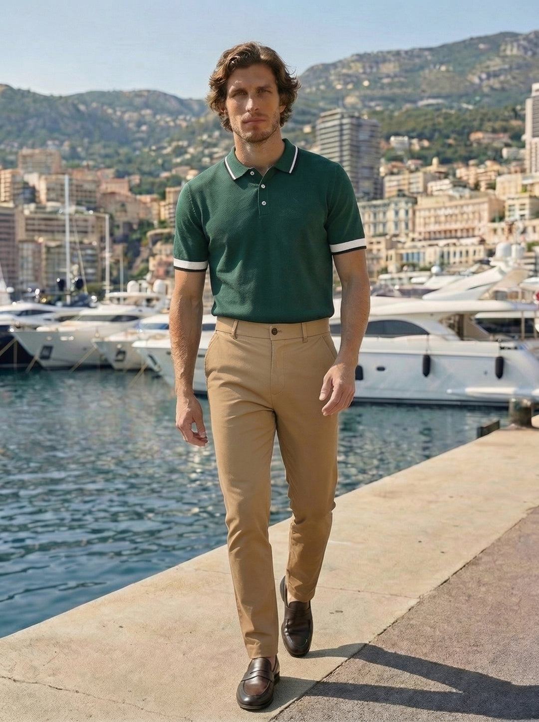 Toreno Tailored Comfort Trouser – Desert Khaki