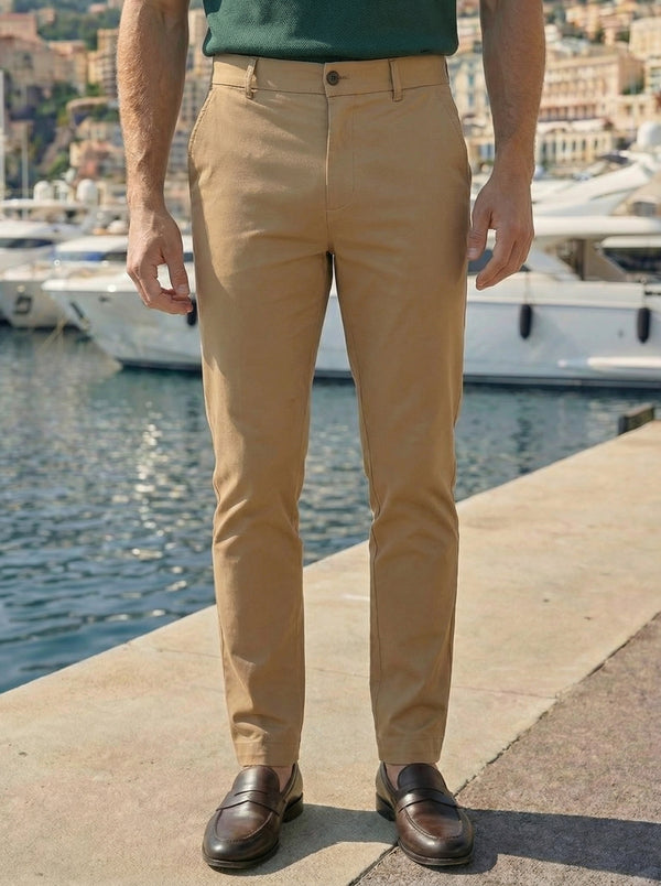 Toreno Tailored Comfort Trouser – Desert Khaki
