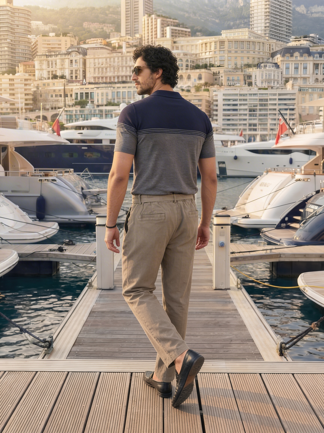 Altavio Utility Tailored Trouser – Steel Grey
