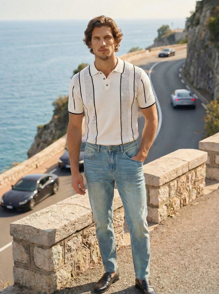 Avelon Slim Denim – Azure Fade