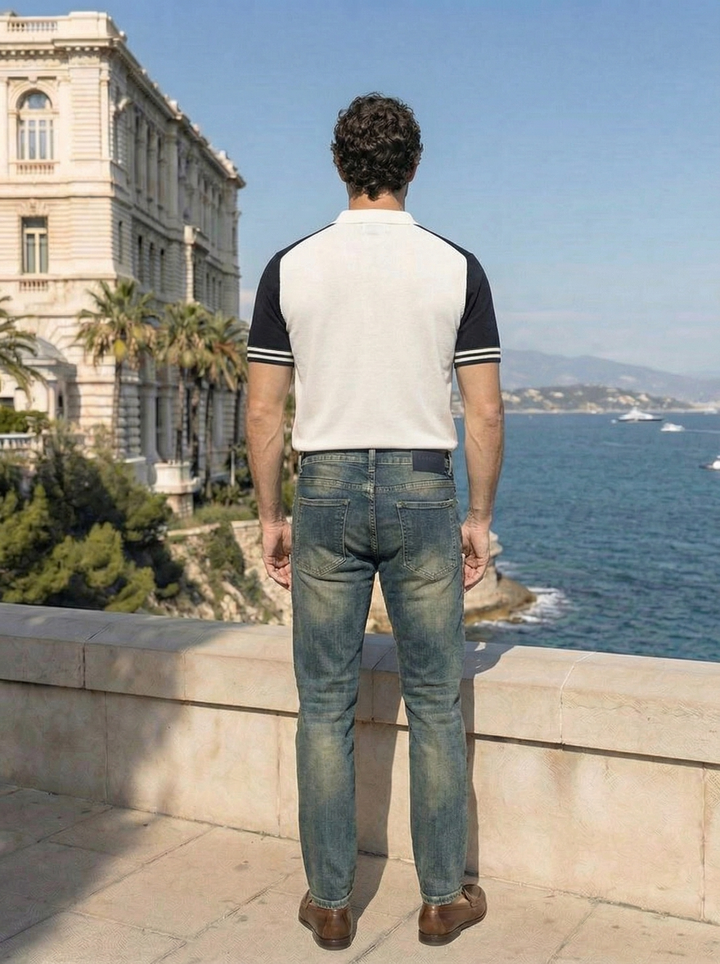 Avelon Slim Denim – Olive Stone Wash